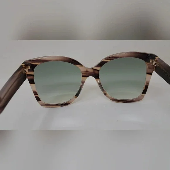 NWT Gucci Women's Sunglasses Marble Gray Square Full Rim GG0459S 005 54-19-145 - Picture 14 of 16